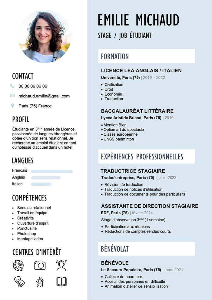 Comment faire un CV quand on a pas travaillé depuis longtemps ?